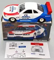 CLUB LE MANS GT-R(ホワイト×レッド×ブルー/日本製) 「トミカ 24th LE MANS」
