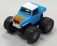 06. FLARE BLUE (azul x rojo) "Dydo Blend Demitas Coffee MONSTER TRUCK Pullback Car Collection" 2013 Campaign Product