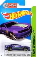 1/64 "13 HOT WHEELS CHEVY CAMARO SPECIAL EDITION (roxo x verde)" Hot Wheels HW WORKSHOP "[CFJ70-07B3]