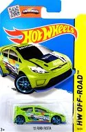1/64 ’12 FORD FIESTA #21(グリーン) 「Hot Wheels HW OFF-ROAD」 [CFL64-07B3]