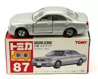 1/63 Nissan Cedric (silver / red box) "Tomica No. 87"