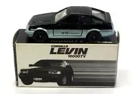 1/61 トヨタ カローラ  レビン 1600GTV(ブラック×シルバー/日本製) 「トミカ」 アイアイアド・カンパニー特注モデル