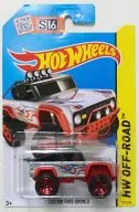 1/64 CUSTOM FORD BRONCO(シルバー×レッド) 「Hot Wheels HW OFF-ROAD」 [CFK68-D7B3]