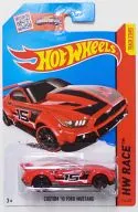 1/64 CUSTOM'15 FORD MUSTANG(紅色×黑色)"Hot Wheels HW RACE>[CFH00-D7B3]