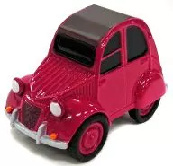 2 CV(粉色)"扭蛋Q博物館世界汽車變形1歐洲車篇"