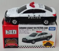 1/60 Subaru Legacy B4 Patrol Car Valentine's Original Ver. #110 (White x Black) "Tomica Chocolate with Tomica"