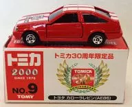 1/61 Toyota Corolla Levin AE86 (Red) 「 Tomica No. 9 」 30 th Anniversary Limited Edition