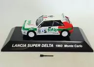 1/64 LANCIA SUPER DELTA 1993 Monte Carlo MICHELIN #5(ホワイト×レッド×グリーン) 「ラリーカーコレクション SS.5 ランチア」