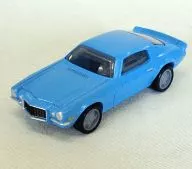カマロ 1972(ライトブルー) 「サントリーコーヒーボス 憧れの名車コレクション プルバックカー」 2010年キャンペーン品