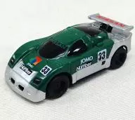 3.NISSAN R390 GT1 #33(グリーン×ホワイト) 「サントリーコーヒーボス 栄光のレーシングカーコレクション」 2010年キャンペーン品