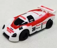 7.DENSO TOYOTA 88C #38(ホワイト×レッド) 「サントリーコーヒーボス 栄光のレーシングカーコレクション」 2010年キャンペーン品