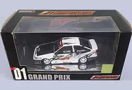 1/64 SIFT AE86 スポーツインジェクション仕様 2002 植尾勝浩(ホワイト×ブラック) 「D1 GRAND PRIX SERIES」 [MS046403]