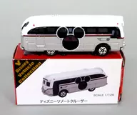 1/126 Disney Resort Cruiser (blanco x plateado / caja blanca o roja / hecho en China/ sin puerta de carrocería) "Tomica Disney Vehicle Collection" Disney Resort Limited