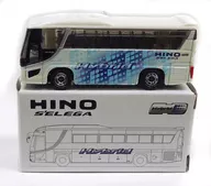 1/156日野Selega混合動力車(白色)"多美卡>日野汽車70周年紀念物"