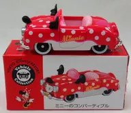 Minnie convertible (red x white) "Tomica Disney Vehicle Collection" Tokyo Disney Resort limited
