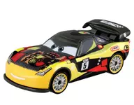 Miguel Kamino Carbon Racer Type (amarillo x rojo) "Cars Tomica"