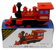 1/91西部河流鐵路(紅色×黑色)"多美卡迪斯尼車輛收藏>東京迪士尼樂園限定