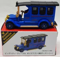 1/65 Big City Vehicle Police Wagon Tokyo DisneySea (Blue x Black) "Tomica Disney Vehicle Collection" Tokyo Disney Resort limited