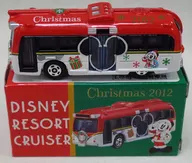 Disney Resort Cruiser Disney Christmas 2012 Ver. (rojo x blanco) "Tomica" Tokio Disney Resort Limited