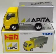 1/68五十鈴Elf Apita配送卡車(黃色×銀色)"多美卡>Apita特別定製