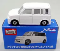 1/60 Toyota Bb (White) "Tomica" Nets, Toyota West Saitama Original