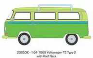 1/64 1969 Volkswagen T2 Type 2 with Roof Rack 「Club Vee-Dub Series 4」 [29860]