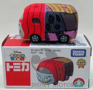 "TOMICA Disney Motors" TSUSUM TSUSUM - TSUSUM - SURSUM (tum (rojo x azul celeste x marrón)