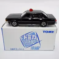 1/63 Nissan Cedric 280E Broom 430 Masked Patrol Car (Black) 「 Tomica KUJI V (5) No. 10 」