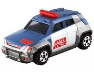 DHT 02 Red Searcher "Tomica Hyper Rescue Drive Head Mobile Emergency Police"