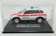 1/72 BMW X5 Police (White) 「 Kitahara world car selection EUROPE POLICE CAR Edition 」