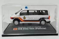 1/72 mb Vito Van Polisia (White) 「 Kitahara world car selection EUROPE POLICE CAR Edition 」