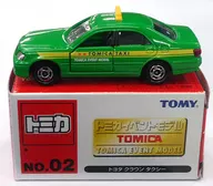 1/62豐田皇冠出租車(綠色)"多美卡活動模型No.02>
