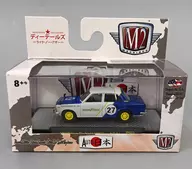 1/64 1969 Datsun Bluebird 1600 SSS Sedan-“Goodyear Racing”(グレイ×イエロー×ホワイト×ブルー) 「Auto-Japan-JPN02」 [32500-JPN02]