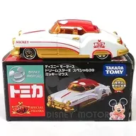 Dream Star II Special 39 (White x Red x Gold) 「 Tomica Disney Motors 」 Branch Special Specification Tomica Shop Limited