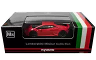 1/64 Lambo Ruggi-ni Urakan Coupe (Pearl Red / Foil Black) "KYOSHO Mini Car KUJI's Dream Lamborghini Collection" M Prize