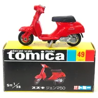 1/28 Suzuki Genma 50 (rojo/negro/fabricado en Japón) "Tomica No. 49"