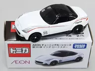 1/57 Mazda Roadster #55 (White x Silver x Red) "Tomica AEON Tuning Car Series No. 30" Ion Limited