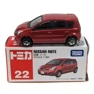 1/60 Nissan Note (Red / Red Box / Made in China) "Tomica No. 22"