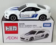 1/60 SUBARU BRZ Driving Academy Training Car #1 (White x Blue) "Tomica" Series No. 37 Ion Limited