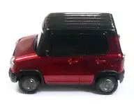 ハスラー 2015年型(フェニックスレッドパール×ブラック) 「カプセルQミュージアム デフォルメ スズキカーコレクション」 プルバックカー