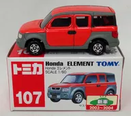 1/60 Honda Element (Orange x Gray / Red Box) "Tomica No. 107"