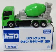 UD Trucks Quon Mixer Truck (Green x Gray) "Tomica" event limited