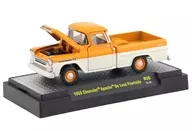 1/64 1959 Chevrolet Apache De Luxe Fleetside(ユーコンイエロー×ボンベイアイボリー) 「Auto-Trucks Release 50」 [32500-50]