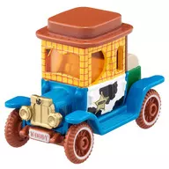 High Hat Classic Woody (Yellow x Blue x Brown) 「 Tomica Disney Motors DM-18 」