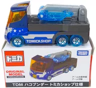 TDM Haco Bunder Tomica shop specifications (Blue x Silver x Black) "Tomica" Tomica shop limited