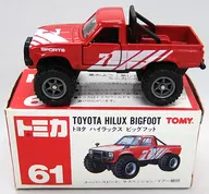 丰田Hilux Big Foot#7(红/红盒/中式)「多美卡No.61」