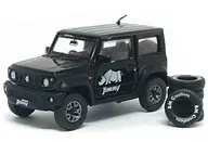 1/64 suzuki Jimny Sierra JB74 Black Pearl With Replacement Tire [64B0007S]