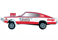 1/64 1966 Dodge Charger Gasser -(ブライトレッド) [31600-GS02]