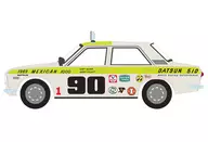 1/64 Vintage Ad Cars Series 1 - 1969 Datsun 510 4-Door Sedan 1969 Mexican 1000 #90 [39020-B]