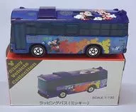 1/130 ラッピングバス ミッキー(パープル×ブルー) 「トミカ ディズニービークルコレクション」 東京ディズニーリゾート限定